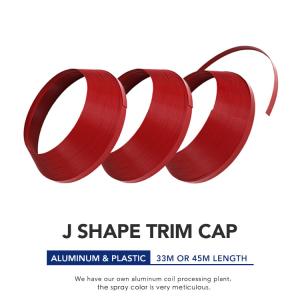 Wholesale 3/4'' Red ABS Covering Channel Letter Aluminum J Cap Trim For Street LED Signs from china suppliers