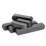 Carbon Steel Flat Parallel Key with ISO9001 2008 Certificate and Zinc Plated