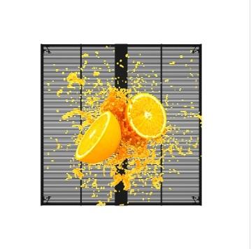 Custom Size Commercial Transparent LED Display Screen For Glass Window