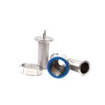 Soft Seal Stainless Steel Sanitary Liquid Y-Type Filter for Food Processing