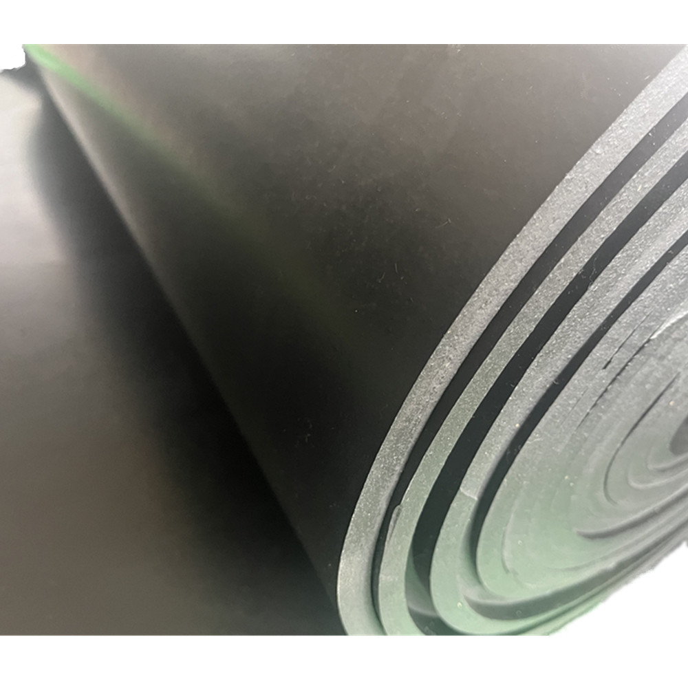 3-15Mpa 40 Shore A Rubber Sheet Black Cr / Nbr / Epdm / Sbr / Smooth Rubber Sheet Rolls