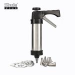 ABS SS Steel Biscuit Press Machine Sliver LFGB Hand Operated Home Use