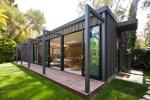 2 - 3 Layers Hotel Flat Pack Storage Container With Yards Sun Glass Door