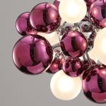 Postmodern Glass Ball Chandelier Lighting Modern Luxury LED Hanging Light(WH-MI