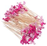 Bulk Natural Bamboo Cocktail Stick Decorative Toothpicks For Appetizers