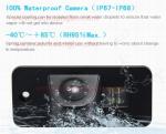 Ouchuangbo car parking system reverse rear view camera Audi A4 /A6 OCB-T6846