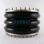GUOMAT 3H630376 Industrial Tripled Convoluted Type Air Spring with Flange Ring