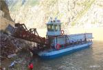 5.5m length, 65KW ,2500m3,Amphibious Aquatic Weed Harveting Boat With Storage