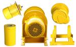 8m/Min Pulling 1500kg Construction Lift 1000kg Electric Rope Winch With Wireless