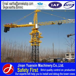 Wholesale 8t load 60m building hoist tower crane from china suppliers