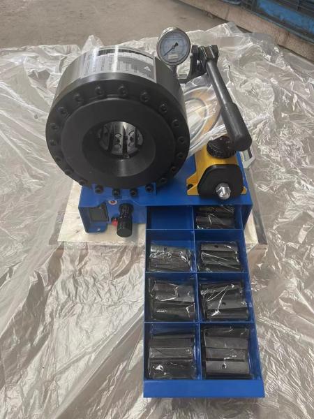 1 inch 6-25mm Rugged Steel Manual Hydraulic Hose Crimping Machine - Reliable