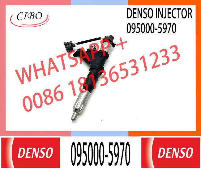 High quality Diesel nozzle assembly common rail injector 0950005970 23670-E0360 095000-5970 with E13C common rail system