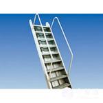 Aluminum Boarding Ladder Swimming Pool Inclined Ladder 50kgs Max. Load