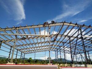 Wholesale Quick Installed Large Span Warehouse Workshop Steel Structure Industrial Buildings from china suppliers