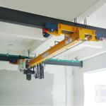 European A5 Light-Weight Double Speed 5T Single Beam Overhead Crane