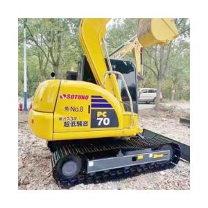 Wholesale Komatsu PC 70-8 Excavator Sale Original Hydraulic Valve and Japan Engine Wiring Design from china suppliers