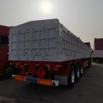 40FT Tri Axle Heavy Duty Box Cargo Truck Semi Box Trailer With Fence Full