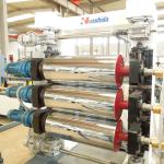 PE Plastic Sheet Production Line Polyethylene Sheet Extruder System
