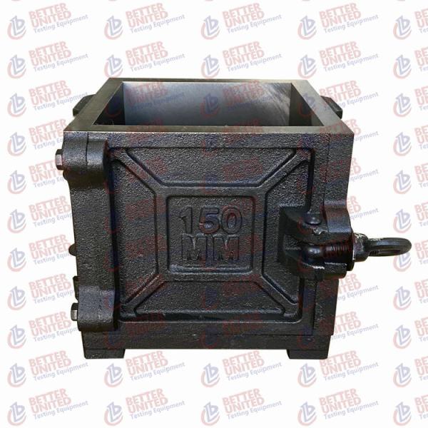 Cast Iron Cube Mould 6kg 150mm Cube Mould Corrosion Resistance