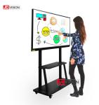 I7 Smart Touch Screen Classroom Board , 1 Year 65 Inch Interactive Touch Screen