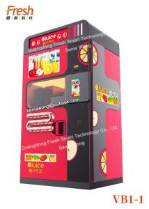 Wholesale Manufacturer Prices 110V Orange Fresh Fruit Squeezing Orange Mixed Juice Vending Machine for Sale with Coin Acceptor from china suppliers