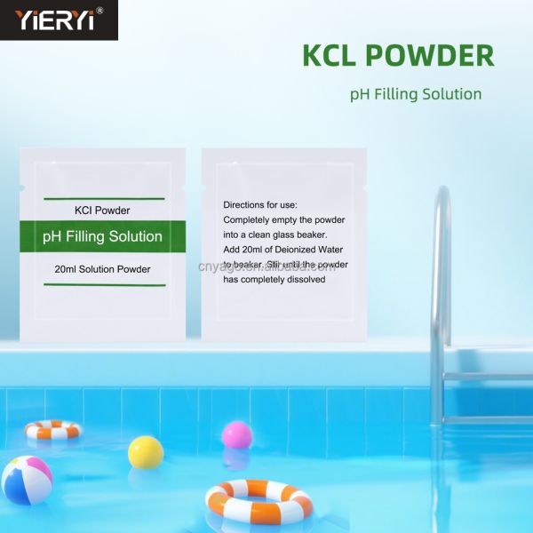 KCl Powder Filling Solution close-up view