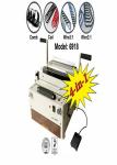 Small Desktop Wire Comb Binding Machine All In One Eletric Power 440x470x280mm