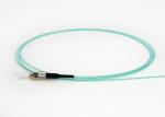 PVC Jacket SM 9/125 Fiber Optic Pigtail FC / APC Connector , Single Mode