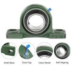 Chrome Steel UCP Pillow Block Bearing HRC58 - HRC62 UCP 210 Bearing