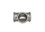 60 Degree Cone Branch Malleable Iron Tee BSP Pipe Fittings Abrasive Resistance