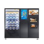 24/7 Fresh Hot Bento Machine With Microwave For Ready Meals Prep Food Vending