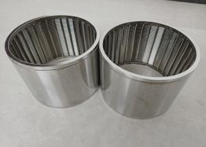Wholesale 6mm Slot Stainless Steel 304 Vee Wire Screen For Industrial Filters from china suppliers