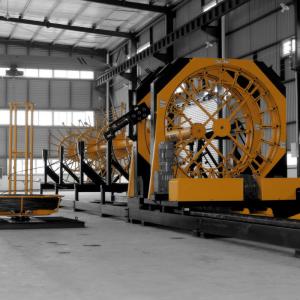 Wholesale GUTE Rolling Pile Cage Making Machine PLC Control Robot Welder from china suppliers