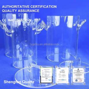 Wholesale Factory Made High Temperature-resistant and Corrosion-resistant Transparent Quartz Glass Beaker from china suppliers