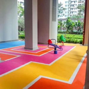 Wholesale Synthetic Rubber Running Track All Weather Slip Resistant Colorful Flooring With Easy Installation from china suppliers
