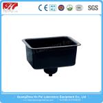 Laboratory Furnirure Water Sink , Durable PP Black Lab Sink