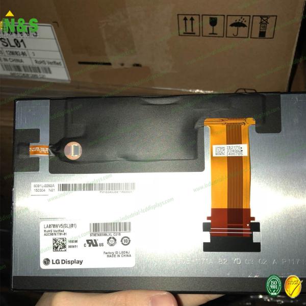 Normally Black LG Replacement Screen 7 Inch Display Colors 16.7M 8 Bit Signal