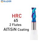 2Flutes Endmills Cutter Alloy Coating Tungsten Steel Cutting Tool CNC Maching