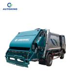 Compact Refuse Collection Vehicle 12 Cubic Metre Rear Loader Electric Garbage
