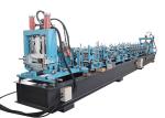 Galvanzied Steel C Z Purlin Roll Forming Machine / Purlin Making Machine