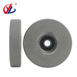 Wholesale φ65*φ8*14mm Rubber Pressure Roller Press Wheel For SCM Edge Banding Machine from china suppliers