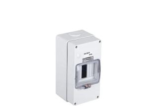 China IP66 Enclosure Waterproof Plastic Distribution Box 4 Ways Switch MCB Box on sale