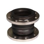 double sphere flexible joint SS304 flange rubber expansion joint