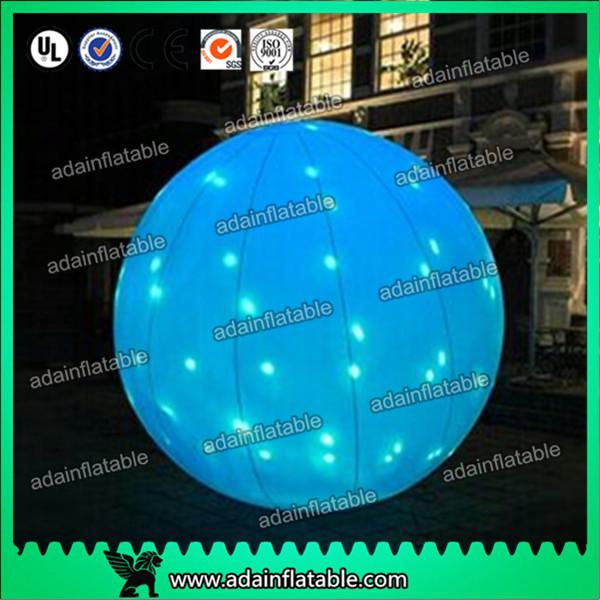 Factory Directly Supply 2m LED Lighting Inflatable Ball For Event Party