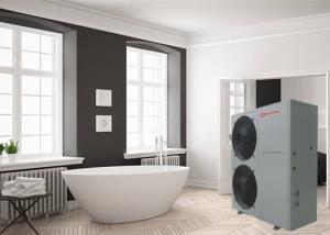 Wholesale Simple Installation EVI Air Source Monoblock Heat Pump Water Heating Control System For Bathroom from china suppliers