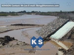 Wholesale Polyethylene Coated Wire gabion basket retaining wall For Water And Soil Protection from china suppliers