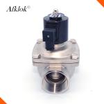 Stainless Steel 2 inch Normally Clsoed Helium Gas Solenoid Valve 220V