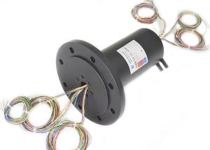 Wholesale Work Speed 300rpm Industrial Slip Ring 30x2A Fixed With Screws Precious Metal from china suppliers