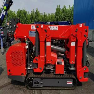 Wholesale 10ton Narrow Space Use Spider Crawler Crane Lifting Height With Fly Jib 22.5M 5ton from china suppliers