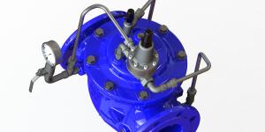 Wholesale Diaphragm Pressure Control Valve , Epoxy Coated Stainless Pressure Reducing Valve from china suppliers